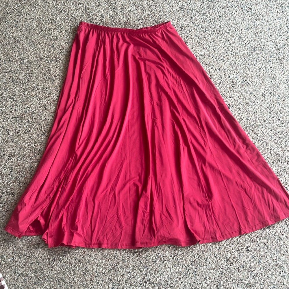 Womans long skirt.